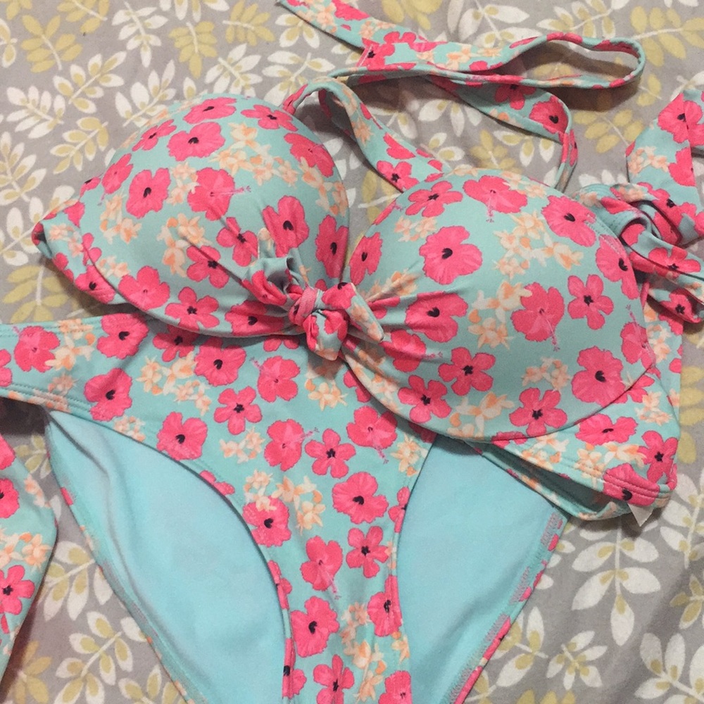 H&M Floral Bikini Set